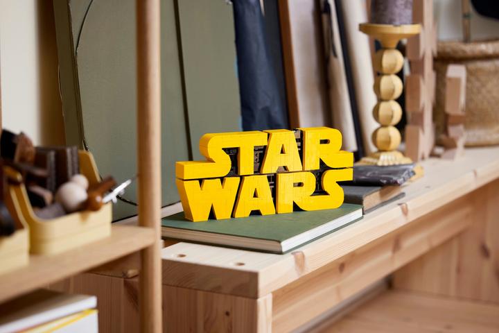 Actual product image LEGO Star Wars™ logo made from bricks (75407, LEGO Star Wars)