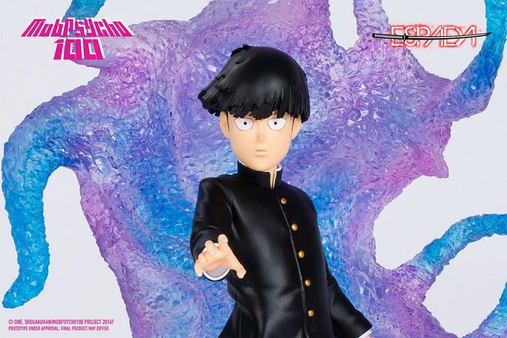 Actual product image Espada Mob Psycho 100 Statue 1/8 Shigeo Kageyama (Mob) 28 cm
