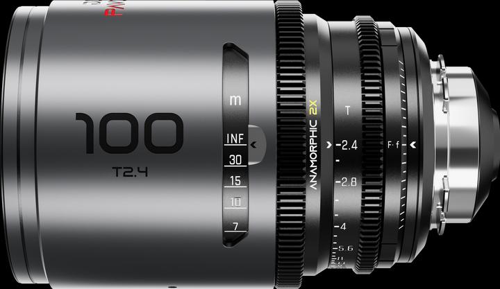 Produktbild Dzofilm Pavo 2x Anamorphic 100mm T2.4 for PL/EF Mount (S35) metric - Neutral Coating (PL, APS-C / DX)