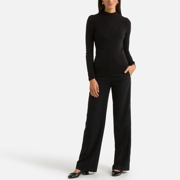Image du produit Anne Weyburn Pull à col montant en maille douce (44, 46)