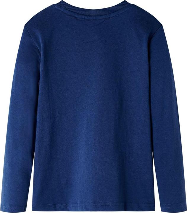 Immagine prodotto VidaXL Camicia da bambino a maniche lunghe blu navy 92,Materiale: 100 (92)