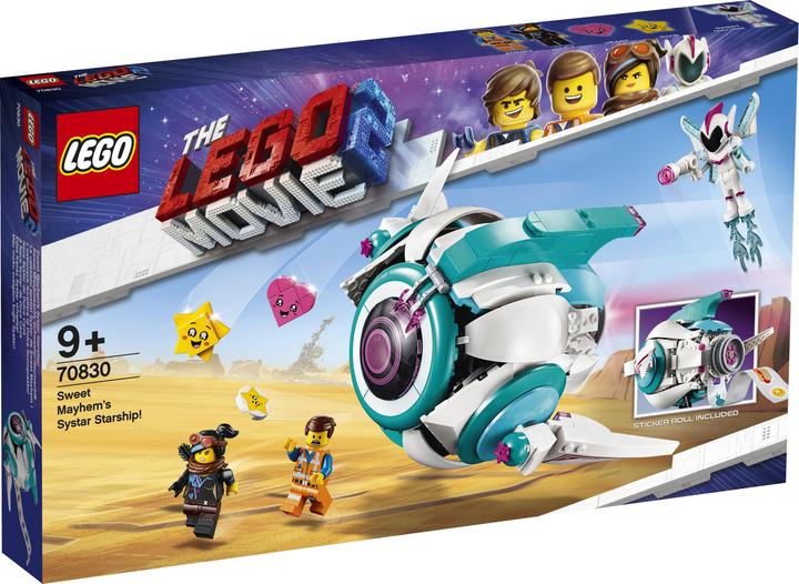 Actual product image LEGO Sweet Mishmash Systar Spaceship (70830)