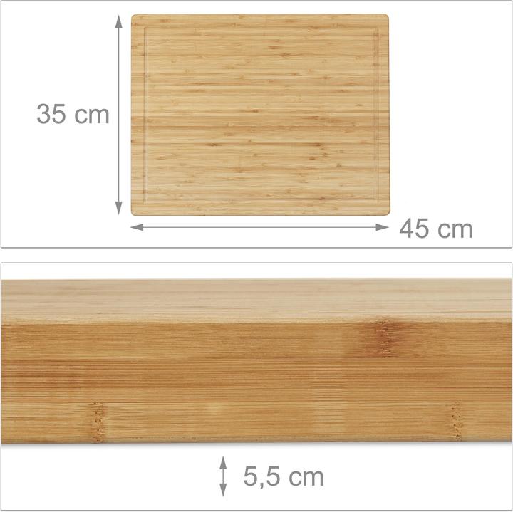 Actual product image Relaxdays Carving board
