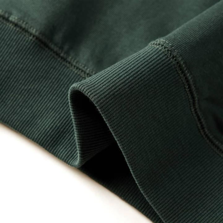 Immagine prodotto VidaXL Felpa da bambino verde scuro 92,Materiale: 92% cotone. 8 (92)