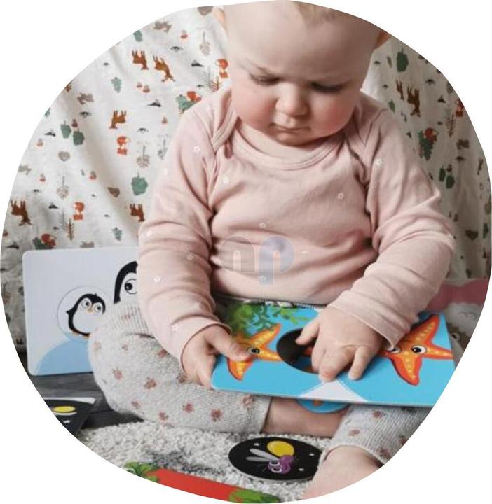Produktbild Hanniline Puzzle-Karten - Tiere und Farben (13 beiseitig bedruckte Karten) ab 16 Monaten (13 Teile)
