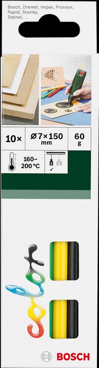 Actual product image Bosch Zubehör Hot melt adhesive coloured