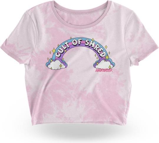 Loose Riders Crop Top Rainbow W (L)