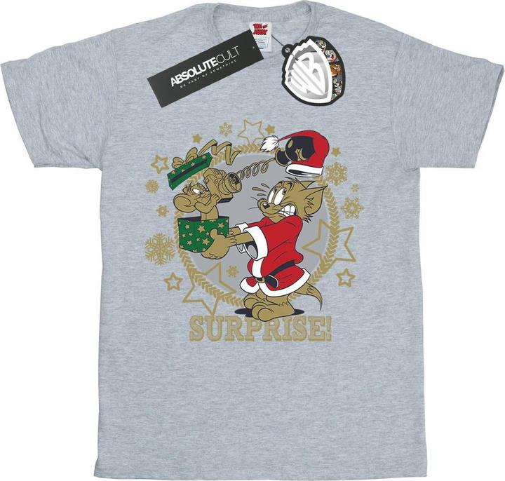 Tom & Jerry Christmas Surprise TShirt Mädchen