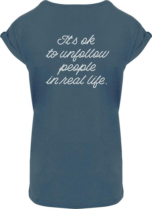 Actual product image Merchcode Ladies Heartbreak X Extended Shoulder Tee - 111573 (XXL)