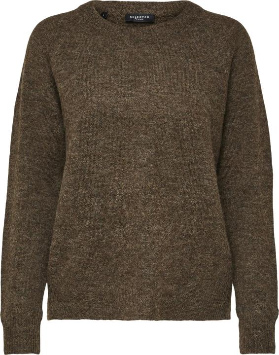 Selected Femme Rundhalsausschnitt Woll Pullover (XS)