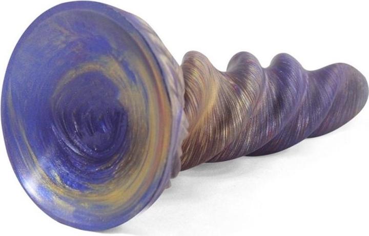 Actual product image Monstered Dildo "Licorne Spiralix"