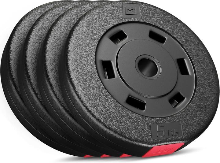 Produktbild Hs Hop-Sport Hantelscheiben-Set (4 x 5 kg) (4 x 5 kg)
