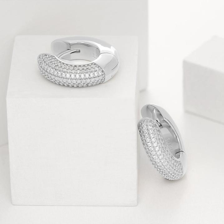 Actual product image Jette Creolen GLAM (925 silver)