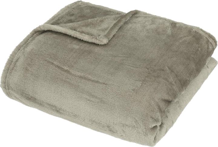 Actual product image Atmosphera Plaid Row 150X200Cm Beige Polyester 100% Recycle (150 x 200 cm)