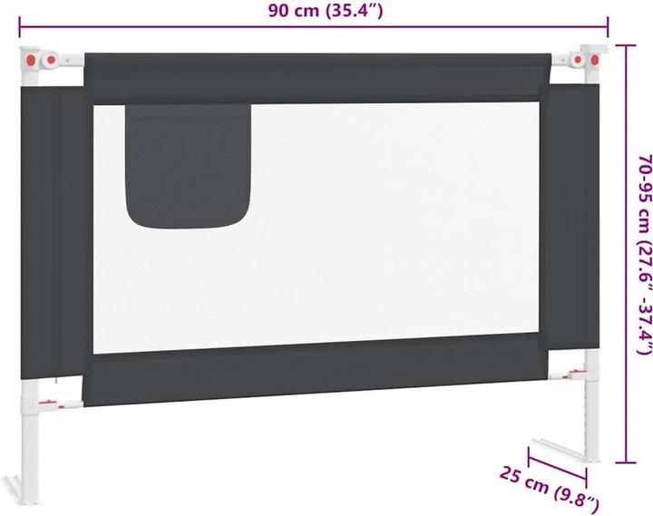 Immagine prodotto VidaXL Protezione anticaduta (90 cm)