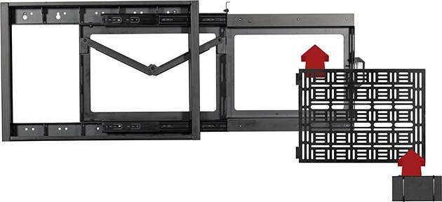 Produktbild b-tech Slide-Out AV Storage Tray (Wand, 98", 100 kg)
