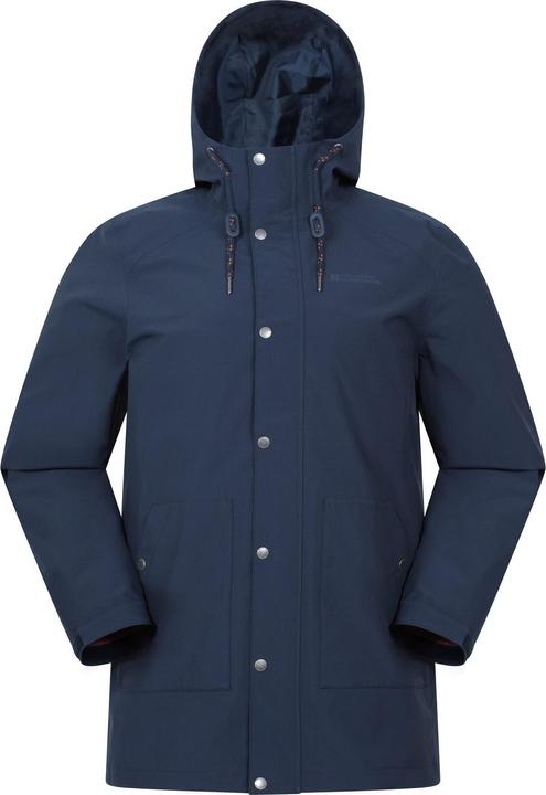 Actual product image Mountain Warehouse Mens Fleece Lined Waterproof Jacket (L)