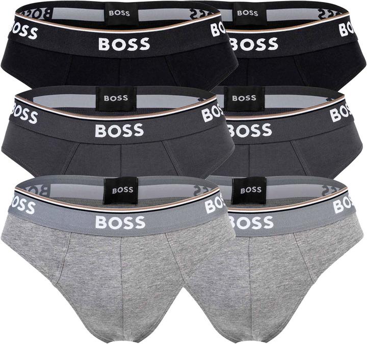BOSS Slip Casual Stretch Briefs 3P Power - 19928