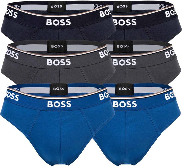 BOSS Slip Casual Stretch Briefs 3P Power - 19928