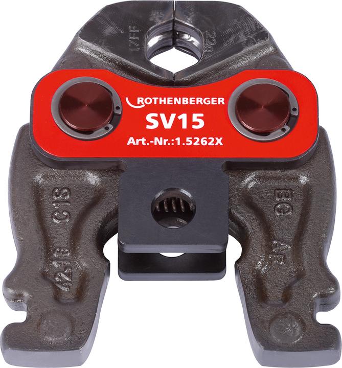 Actual product image Rothenberger Press jaw ROMAX® Compact SV 15 mm (115 mm)