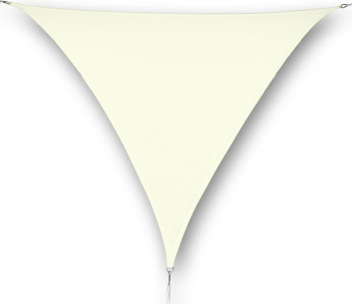 Produktbild Swisshandel24 Sonnensegel wasserdicht Dreieck 5x5x5m, creme (5 x 5 x 5 m)
