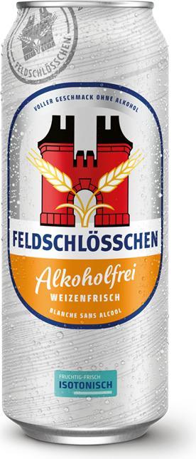 Actual product image Feldschlösschen Alcohol-free Wheat Fresh (6 x 50 cl)