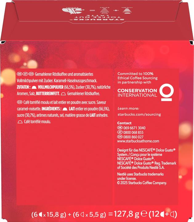 Produktbild Starbucks Toffee Nut Latte by Nescafé Dolce Gusto (6 x Port.)