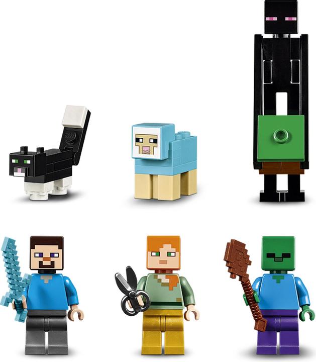 Produktbild LEGO Minecraft Unterschlupf im Wasserfall (21134, LEGO Minecraft)