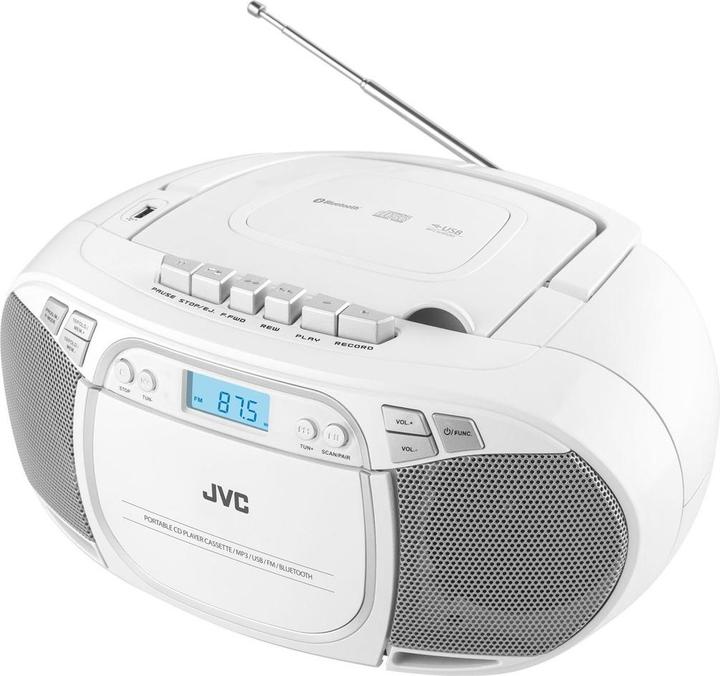 Immagine prodotto JVC RC-E451W Lettore CD Lettore CD portatile Bianco (VHF, Bluetooth)