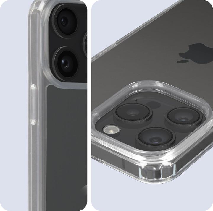Actual product image Avizar Crystal Bump Protective Cover with Hard Back Series (Apple iPhone 15 Pro Max)