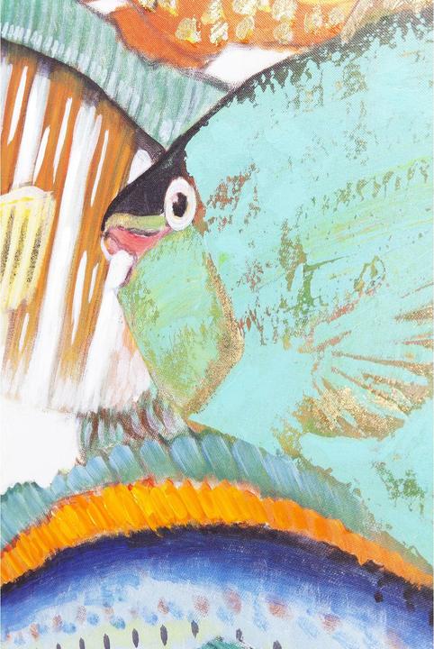 Image du produit Kare Design Tableau Touched Fish Meeting Two 100x70cm (70 x 100 cm)