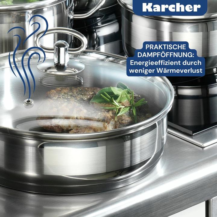 Actual product image Karcher Jasmine (16 cm, Steam cooker, Stainless steel)
