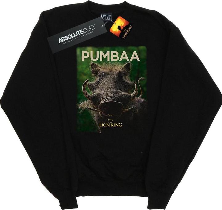 Disney The Lion King Movie Pumbaa Poster Sweatshirt Mädchen
