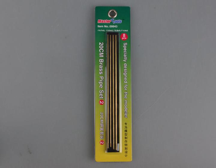 Produktbild Master Tools 20CM Brass Pipe / Messingrohr Set 2