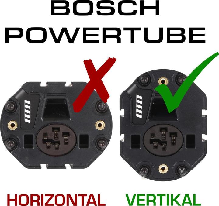 Image du produit Bosch eBike PowerTube 500 BBP281 / vertical (500 Wh, Batterie pour vélo électrique)