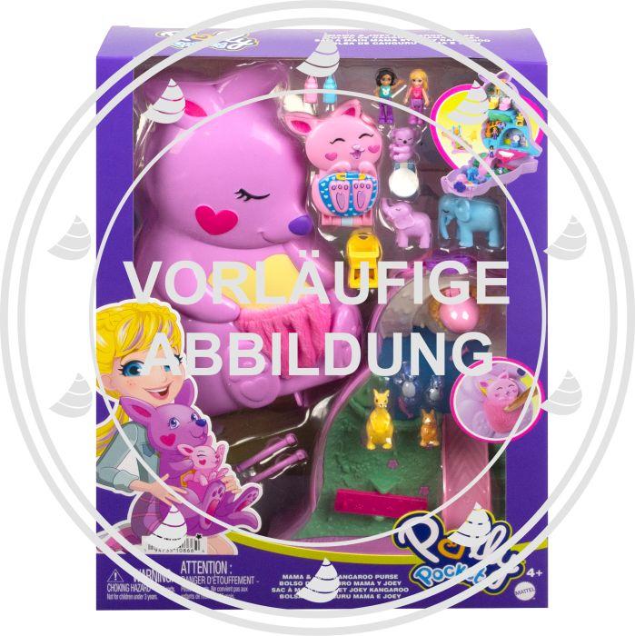Productafbeelding Polly Pocket Mattel HKV50 Mama & Joey Kangoeroe doos