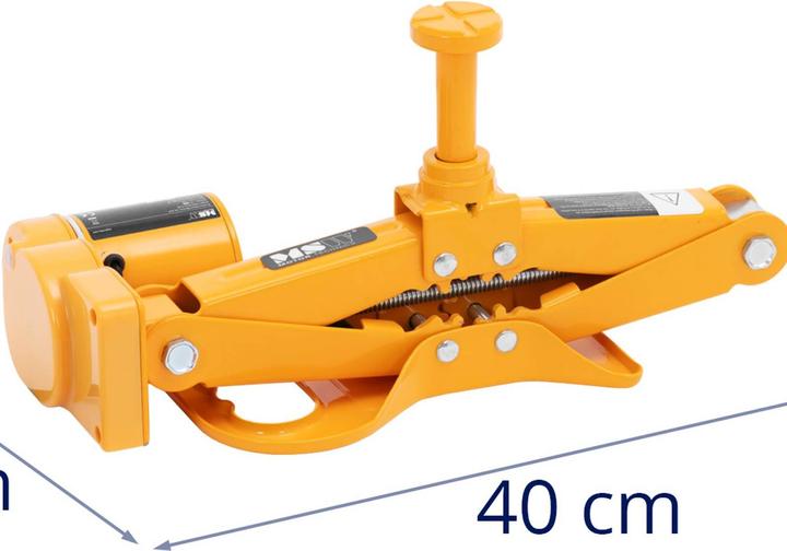 Produktbild MSW Elektrischer Wagenheber Radwechsel-Set Scherenwagenheber Autoheber Scherenheber