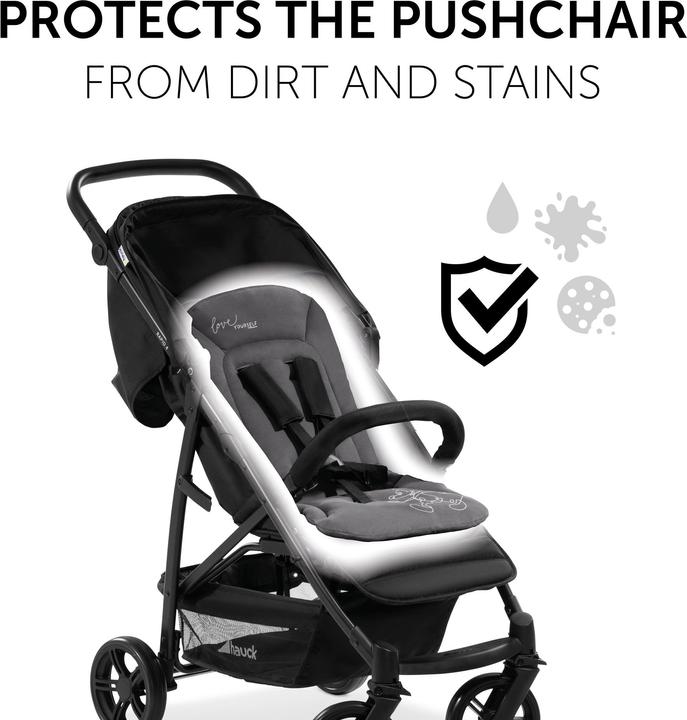 Produktbild Hauck Pushchair Seat Liner Mickey Mouse Black