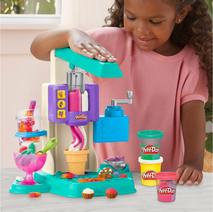 Actual product image Play-Doh Colourful Rainbow Ice Cream Maker