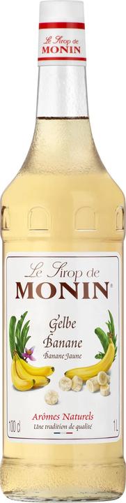 Produktbild Monin Gelbe Banane Sirup 0% Vol. 1l