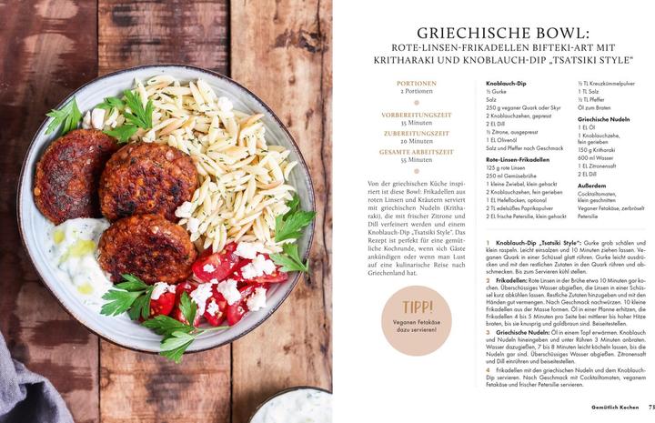 Produktbild Einfach Glücklich Vegan (Deutsch, Anja Romaniszyn, 2021)
