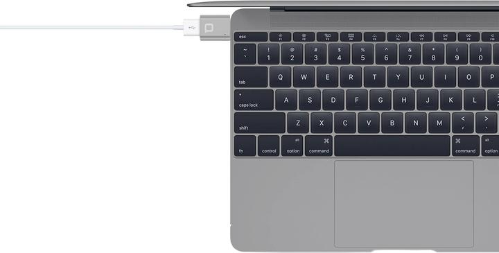 Image du produit nonda Mini adaptateur USB Type-C vers USB 3.0 Type-A spacegrey (USB-A)