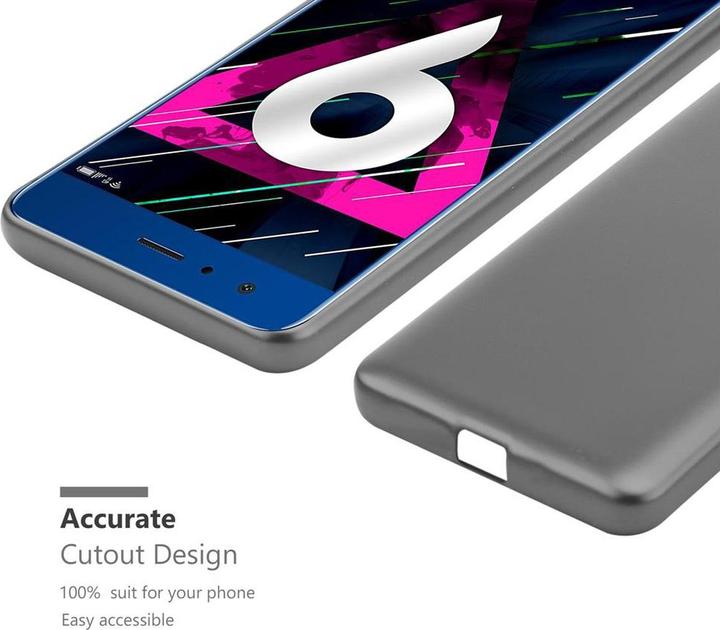 Actual product image Cadorabo TPU Matt Metallic Cover (Honor 9)