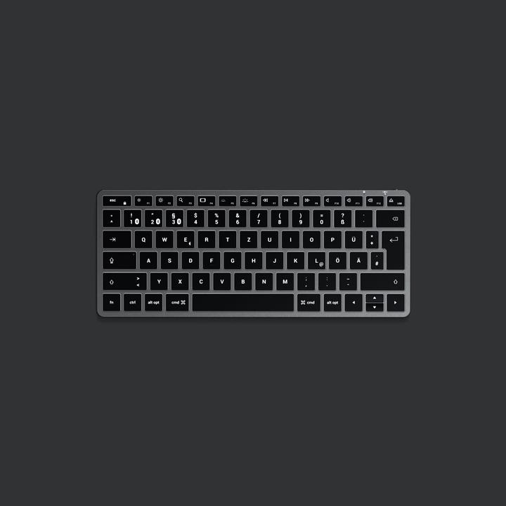 Actual product image Satechi Slim X1 (DE, Cable, Wireless)