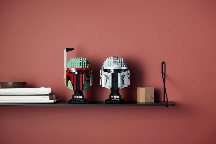 Actual product image LEGO Dark Trooper Helmet (75343, LEGO Rare Sets, LEGO Star Wars)