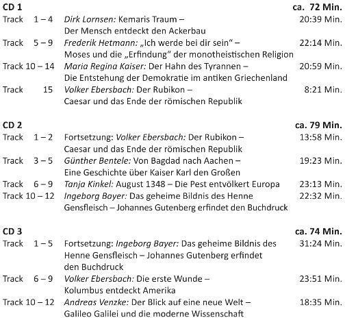 Nährwerte und Zutaten Weltgeschichte in Geschichten (Volkerua, Ingeborg/Bentele, Günther/Ebersbach, Bayer, Deutsch)