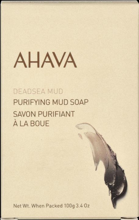 Actual product image Ahava Purifying Mud Soap (Hard soap, 100 ml)