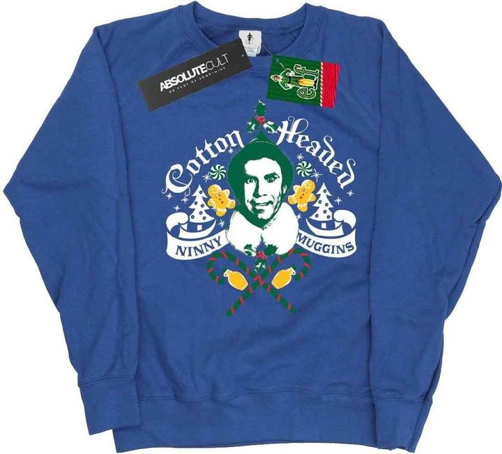 Elf Cotton Headed Ninny Muggins Sweatshirt (XL)