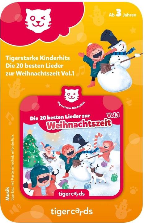 Produktbild Tigermedia Tigercard Die 20 schönsten Weihnachtslieder (Deutsch)