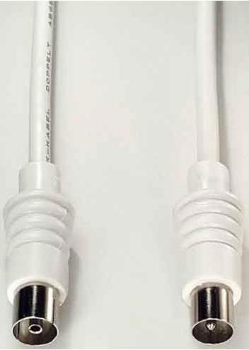Actual product image E+P HFA 1. connector 1: coax, connector 2: coaxial. Cable length: 1.5 m, Gender: Male/Female,... (90 dB, Antenna cable)